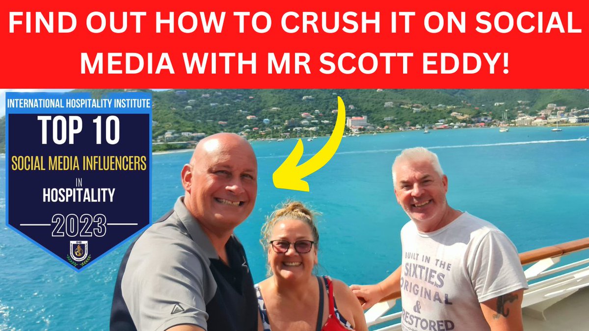 We had the pleasure of meeting the global superstar that is @MrScottEddy on our recent cruise. Voted in the Top 10 Social Media Influencers for Hospitality in the World, Scott agreed to be part of our Paul and Carole Meet Series. In our new video Scott discusses his life…