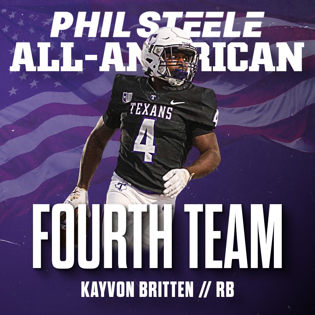 𝓐𝓵𝓵-𝓐𝓶𝓮𝓻𝓲𝓬𝓪𝓷

Kayvon Britten has made his way on two All-American lists! 💥

Story: tinyurl.com/yeuhw45z