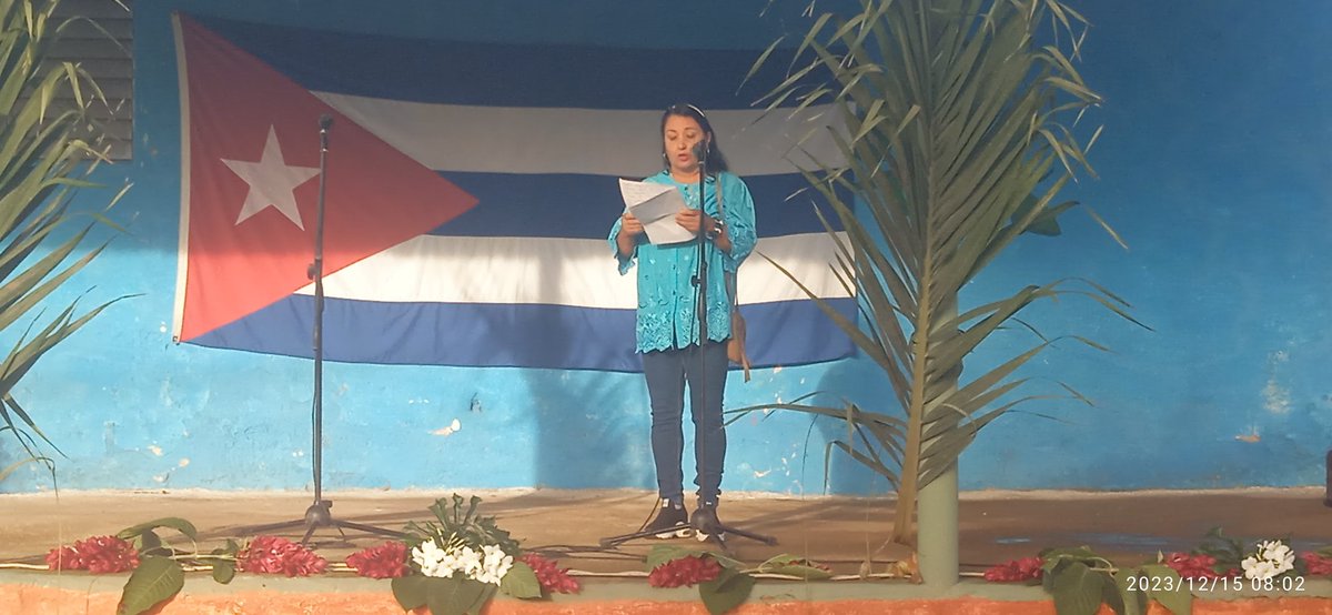 YanetEnamo19211's tweet image. En el asentamiento de Mapos se realiza acto por el aniversario 65 de su liberación. #LaSierpe #Mapos