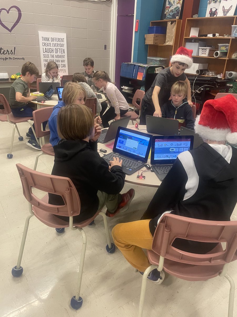 Jillian Gallant (@msgallant_tl) on Twitter photo Kids watched “How the Grinch Stole Christmas” & this afternoon coded his beating heart, with Microbits. Added music, too. 🎶So fun playing & learning! ❤️ <a href="/VElementary/">Vanier Elementary</a> <a href="/NLESDCA/">NLESD</a> <a href="/NLESDCA/">NLESD</a> <a href="/brilliant_labs/">Brilliant Labs / Labos Créatifs</a> <a href="/PlayJouerCanada/">RCÉL | CPSN</a> <a href="/mmepower1/">Kirsten Power</a> Kids watched “How the Grinch Stole Christmas” & this afternoon coded his beating heart, with Microbits. Added music, too. 🎶So fun playing & learning! ❤️ <a href="/VElementary/">Vanier Elementary</a> <a href="/NLESDCA/">NLESD</a> <a href="/NLESDCA/">NLESD</a> <a href="/brilliant_labs/">Brilliant Labs / Labos Créatifs</a> <a href="/PlayJouerCanada/">RCÉL | CPSN</a> <a href="/mmepower1/">Kirsten Power</a> 