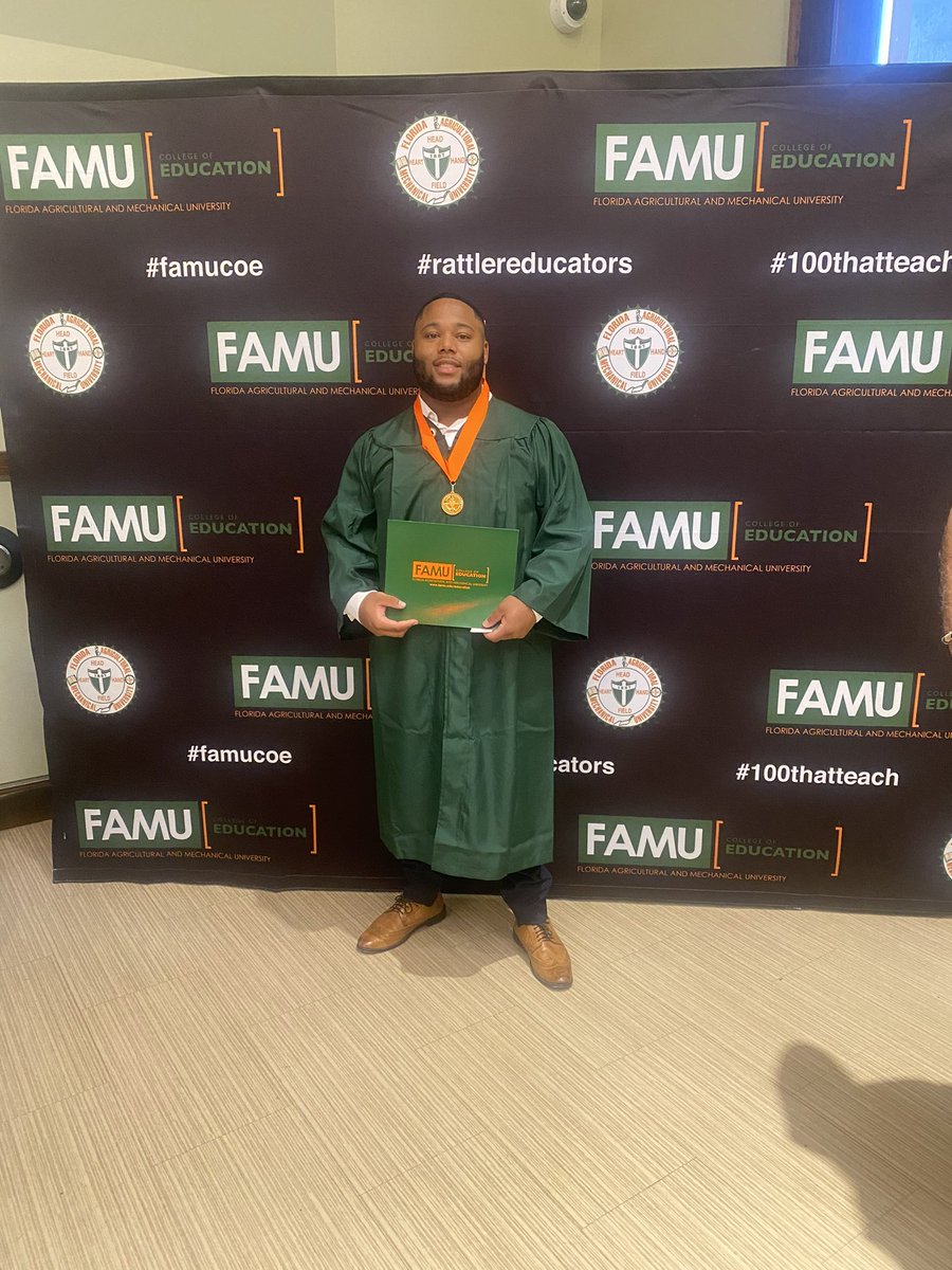 Just made history today🎓 But we still got something to do!!!! #FAMUVSHOWARD