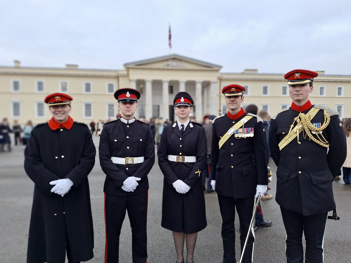 Welcome to 2Lt Mollie Jackson and 2Lt Jonny White who have commissioned today from @RMASandhurst. #orglory