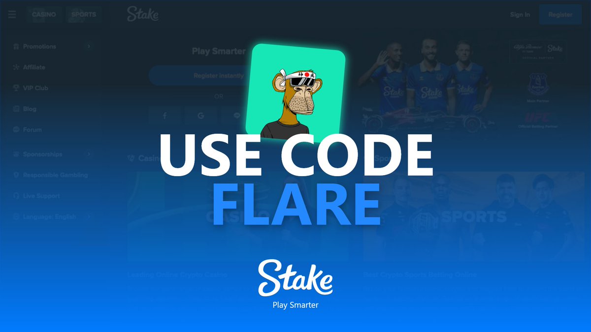 Hydraze420's tweet photo. Excited to announce a partnership with @Stake 🤝🎲

Will be sharing my sports picks regularly on here now 🎾 ⚽️ 🏈 

Sign up here for a 200% Deposit BONUS: https://t.co/oL38iFDzY4

Use code ‘FLARE’ if not auto-filled 🫡 https://t.co/jqObKNsZTH