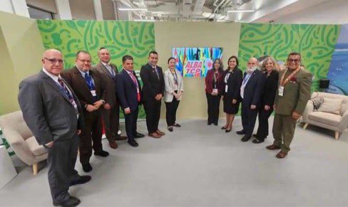 📰#EsNoticia | Representantes del ALBA-TCP se reunieron en la COP28 (+Detalles) 👇

mppre.gob.ve/2023/12/14/rep…

 #TriunfaLaPaz