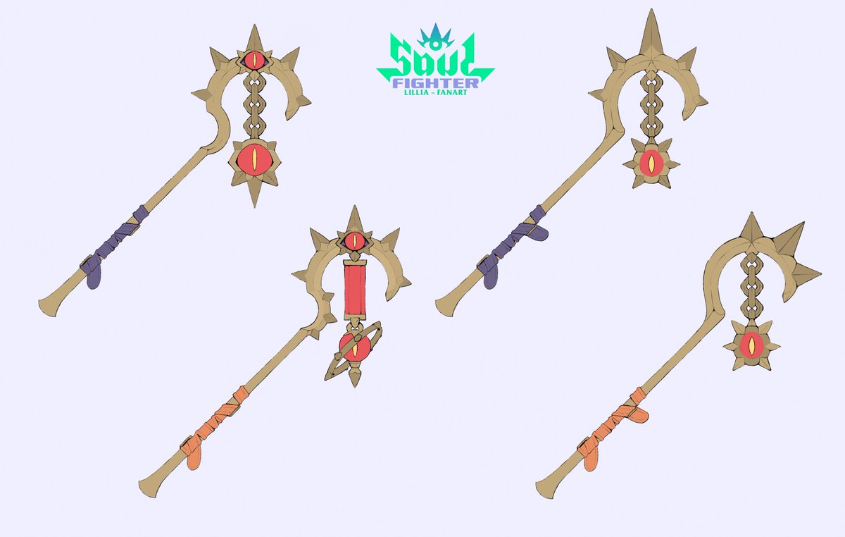 Just noticed that I never posted the final version: here a League of Legends Lillia Soul Fighter fan skin I did few months ago💜✨