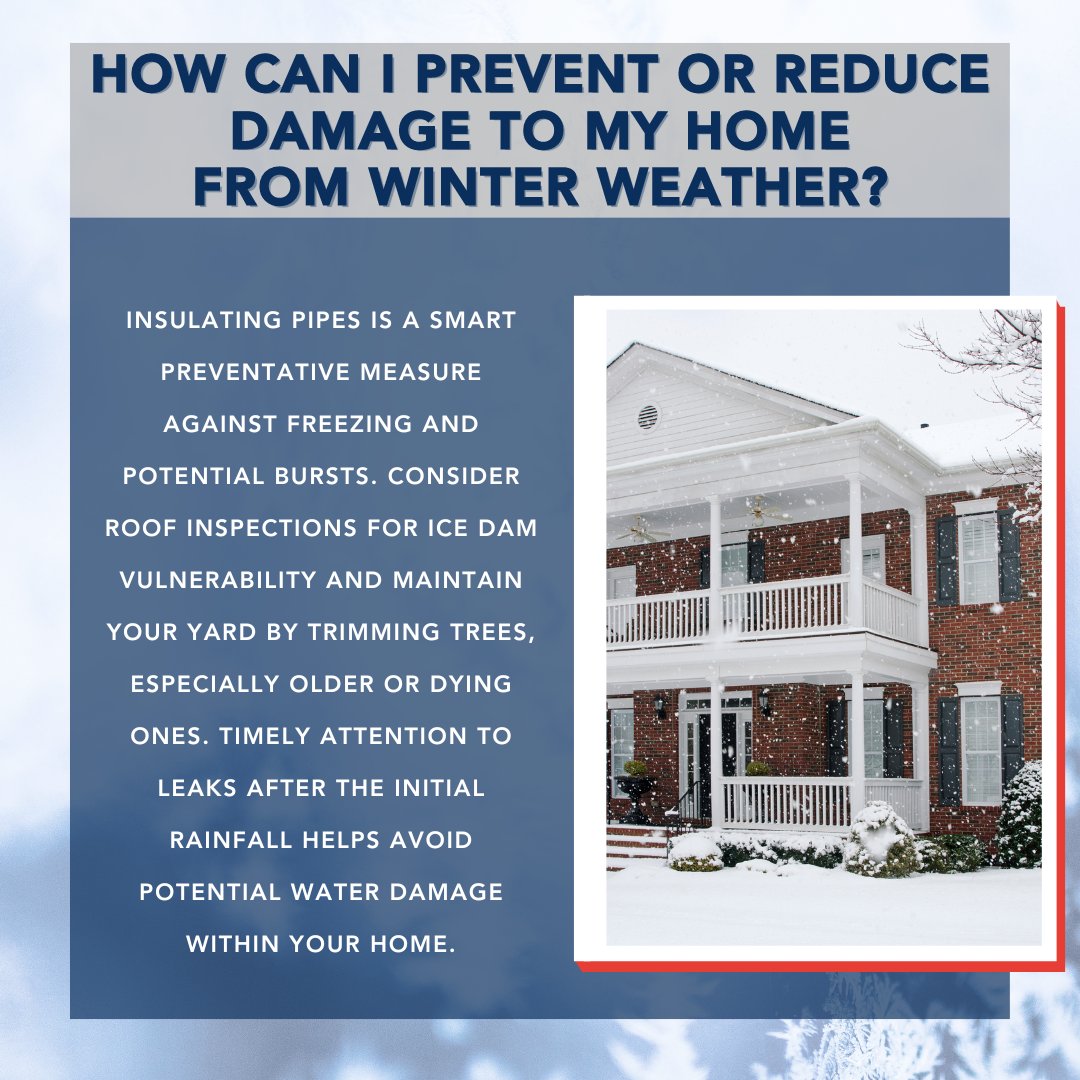 Embrace the winter with confidence! Duckstein Restoration's winter weather services ensure your home stays resilient. From safeguarding against freezing pipes to preventing ice damming, trust us to keep your sanctuary safe and cozy. ❄️ #winterweather #snowdamage #snowrestoration