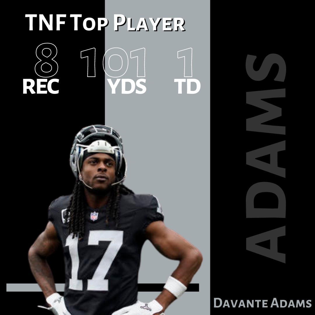 TopPropFantasy's tweet image. TNF Top Player: Wasn’t the Chargers ⚡️