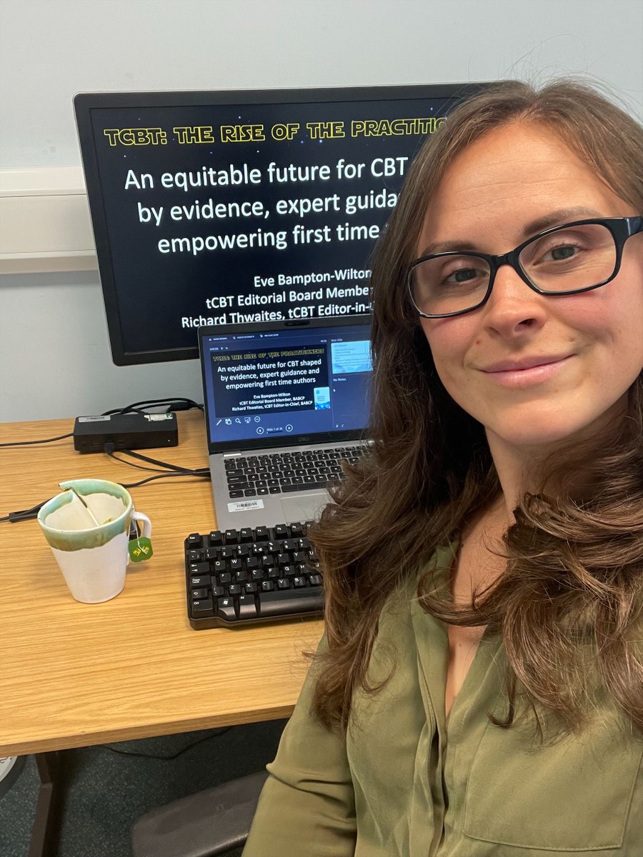 One of out tCBT Editorial Board members Eve Bampton-Wilton has been trying to spread the word around our wish to publish more papers on PWP/ low intensity CBT working! Low intensity CBT practitioners , what would you want to see in tCBT? Who might the right person to write it?