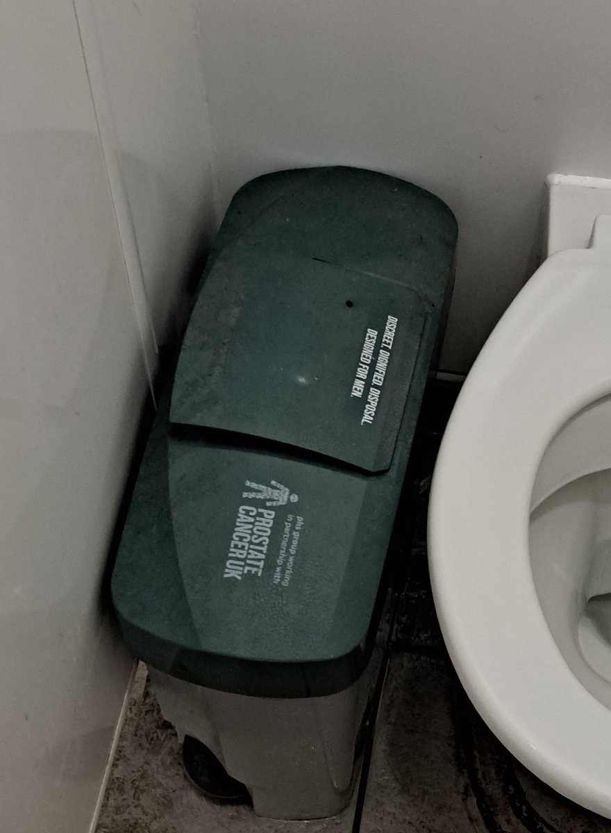 Well done to @motoway in #Grantham for providing @ProstateUK bins in the men's toilets. @labour4bromley and many others believe @LBofBromley cshould look into this. What do you think? #BROMLEY #cancer #dignity