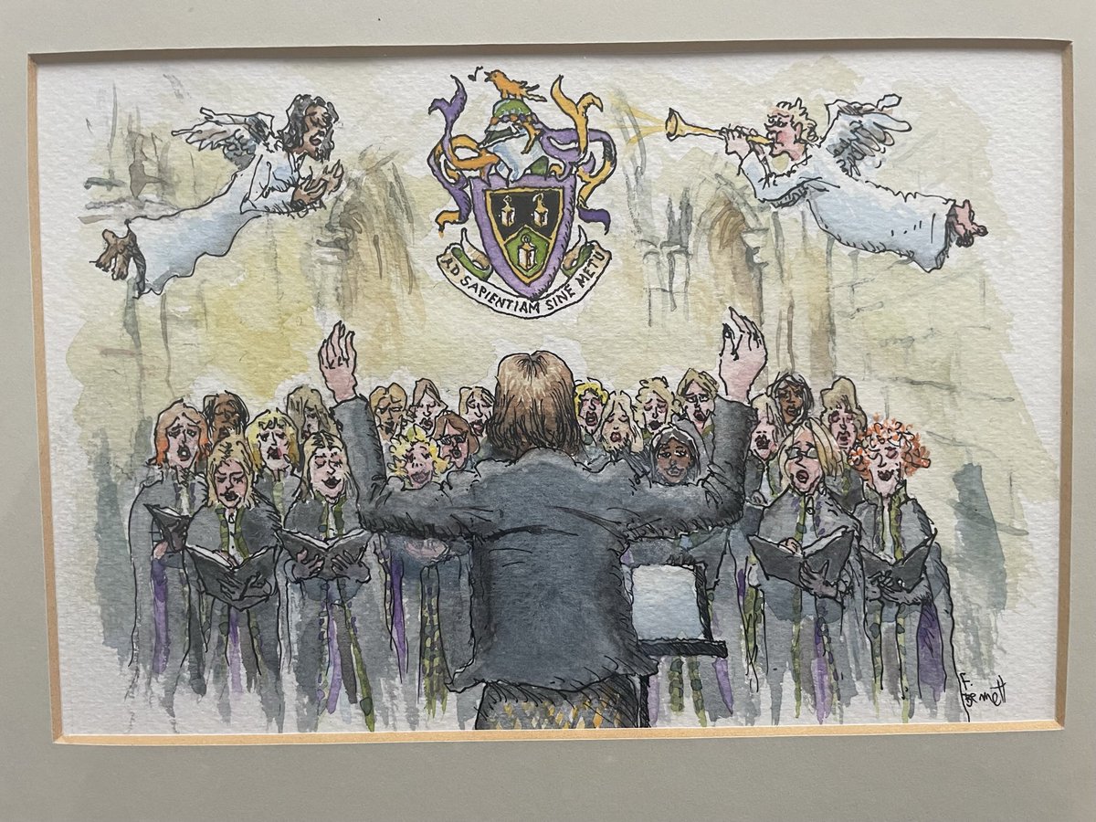 Today I left <a href="/SCHSgdst/">Streatham & Clapham High School</a> after 9 years. What a journey! I was given this beautiful cartoon by <a href="/felixbennett_/">Felix</a> which will take pride of place in my new office <a href="/AlleynsSchool/">Alleyn's School</a> when I take up my new post as Director of Music in January.