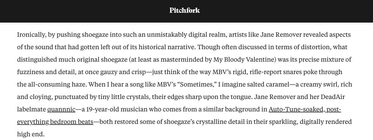deadAir (@deadairrecords) on Twitter photo Pitchfork’s <a href="/PhilipSherburne/">Philip Sherburne</a> on Jane Remover, quannnic, and deadAir for their new longform "The Shoegaze Revival Hit Its Stride in 2023" 💚📻 Pitchfork’s <a href="/PhilipSherburne/">Philip Sherburne</a> on Jane Remover, quannnic, and deadAir for their new longform "The Shoegaze Revival Hit Its Stride in 2023" 💚📻