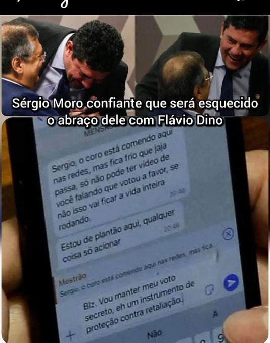 Catia_Albani's tweet photo. "Jaja passa"? Só quando for cassado e se tornar inelegível!
#MoroTraidor #MoroCassado https://t.co/mXcjcwmNY9