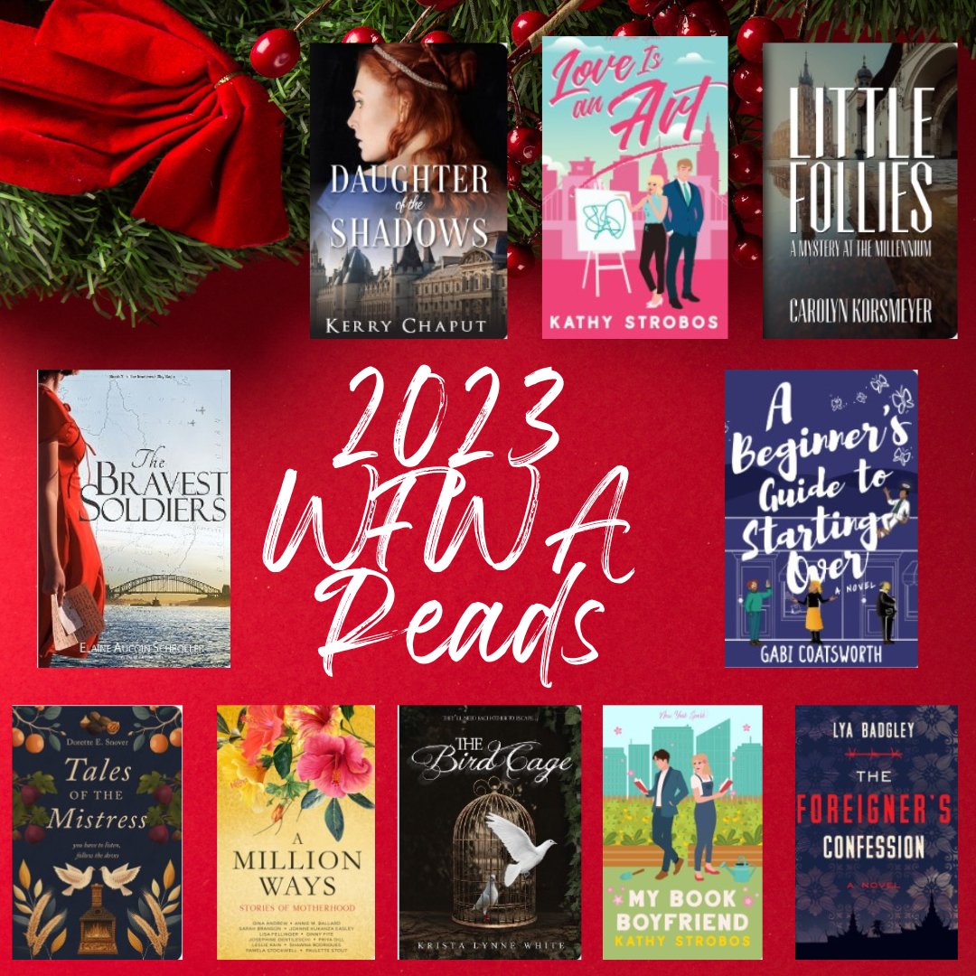 #BooksMakeGreatGifts – consider these WFWA-authored novels for your holiday shopping 📕📗

❤️💚kimberlysullivanauthor.com/2023/12/15/boo…

#TuesdayBookBlog 📚