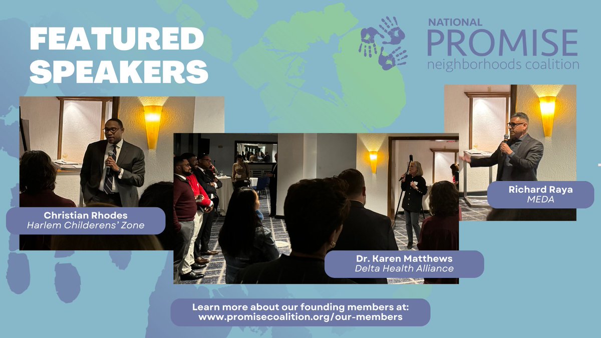 ICYMI: Earlier this week at our launch, we were honored to hear from distinguished speakers and founding members from @dhaorg , @hczorg , & @medasf. 🌟 Learn more about our members and their incredible work at promisecoalition.org/our-members.