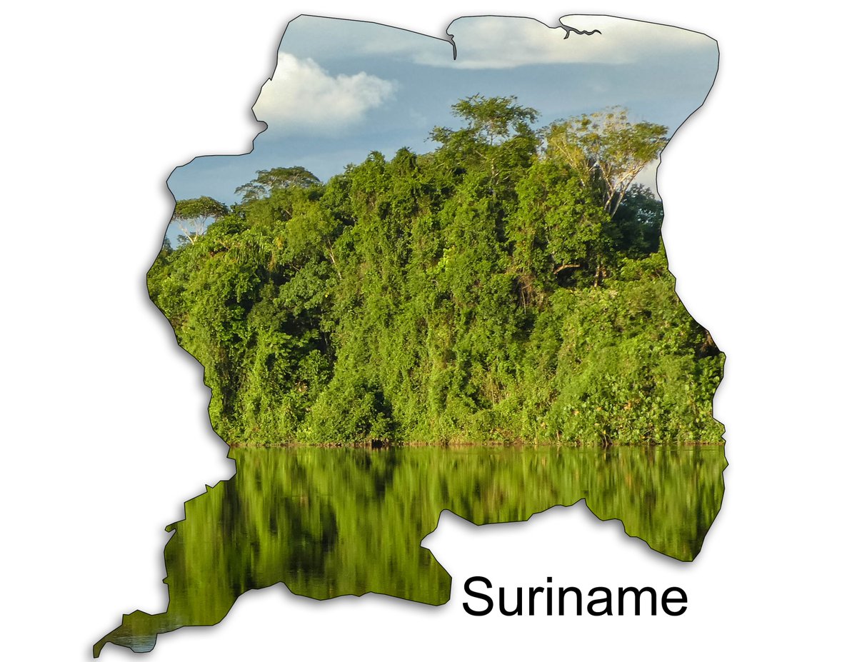 The correct map shape of Suriname looks like this. All Surinamese are requested to Share this, let the haters see it. if they don't like it, its their problem.