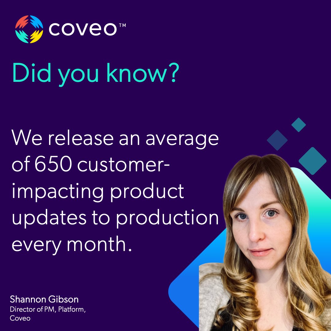 We're back with another Fun Fact Friday! 

Did you know? With Coveo you subscribe to innovation🚀 

From cutting-edge technologies to forward-thinking solutions, we're dedicated to pushing boundaries and shaping the future.

#CoveoAI #funfactfriday