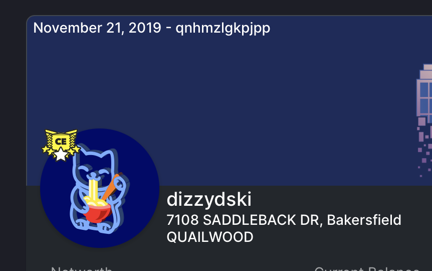 QuailwoodUpland's tweet photo. We would like to welcome the incredible DizzyDski to our incredible #metahood located in Quailwood in @Uplandme ! https://t.co/CUQzsPprbO