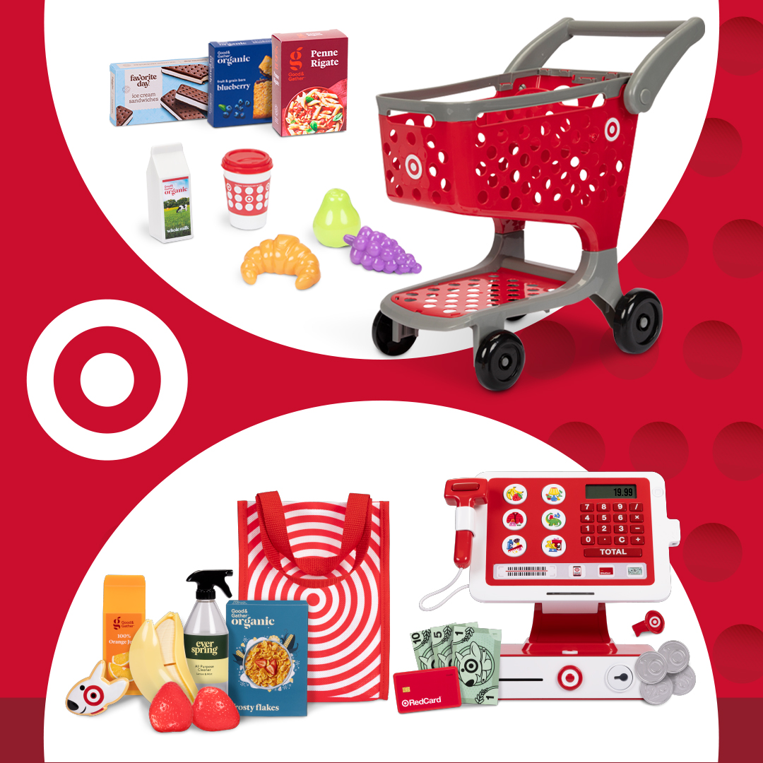 Run don't walk... these #Target must-haves are the TOP GIFTS this holiday season!🎁 Target’s collection of Shopping Cart and Cash Register toys are designed to spark your child’s imagination and enhance their playtime experience. Shop now!