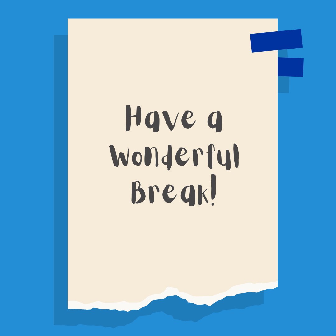 gvsucomputing's tweet image. You&apos;ve worked so hard this semester; we hope you have a great break! You deserve it! Our office will remain open next week, so please don&apos;t hesitate to reach out if you have questions 💙 #gvsu #pcec