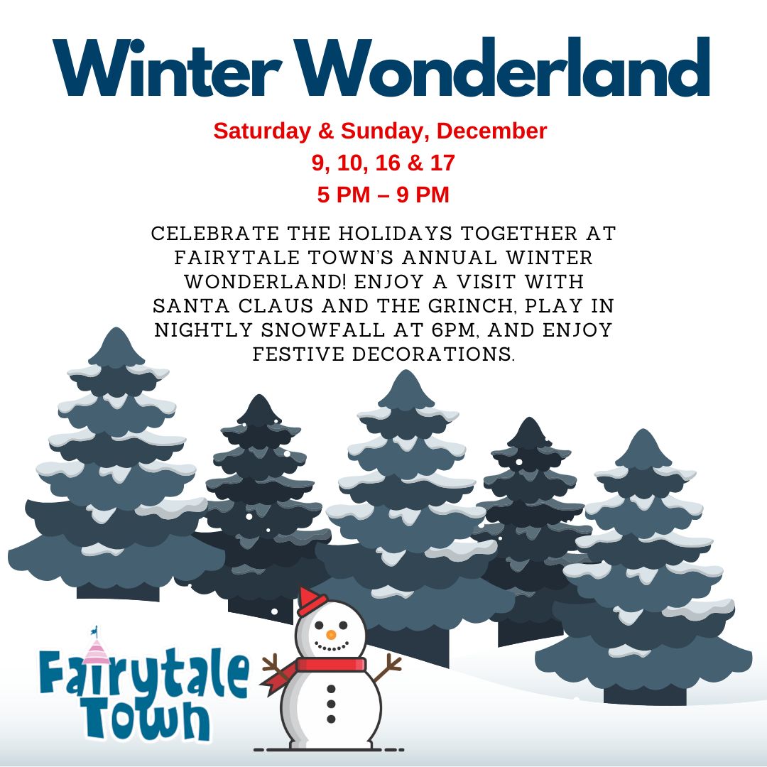 TanyaCurry1's tweet photo. Winter Wonderland at Fairytale Town ❄️☃️🥳

Join us for the FUN and meet Santa 🎅🏽
https://t.co/X2TisfXknw

#fairytaletown #visitsacramento #sacramento #realtor #realestate #family #winter #wintertime #holidays #happyholidays #familyfun https://t.co/YyOtpYWGKP