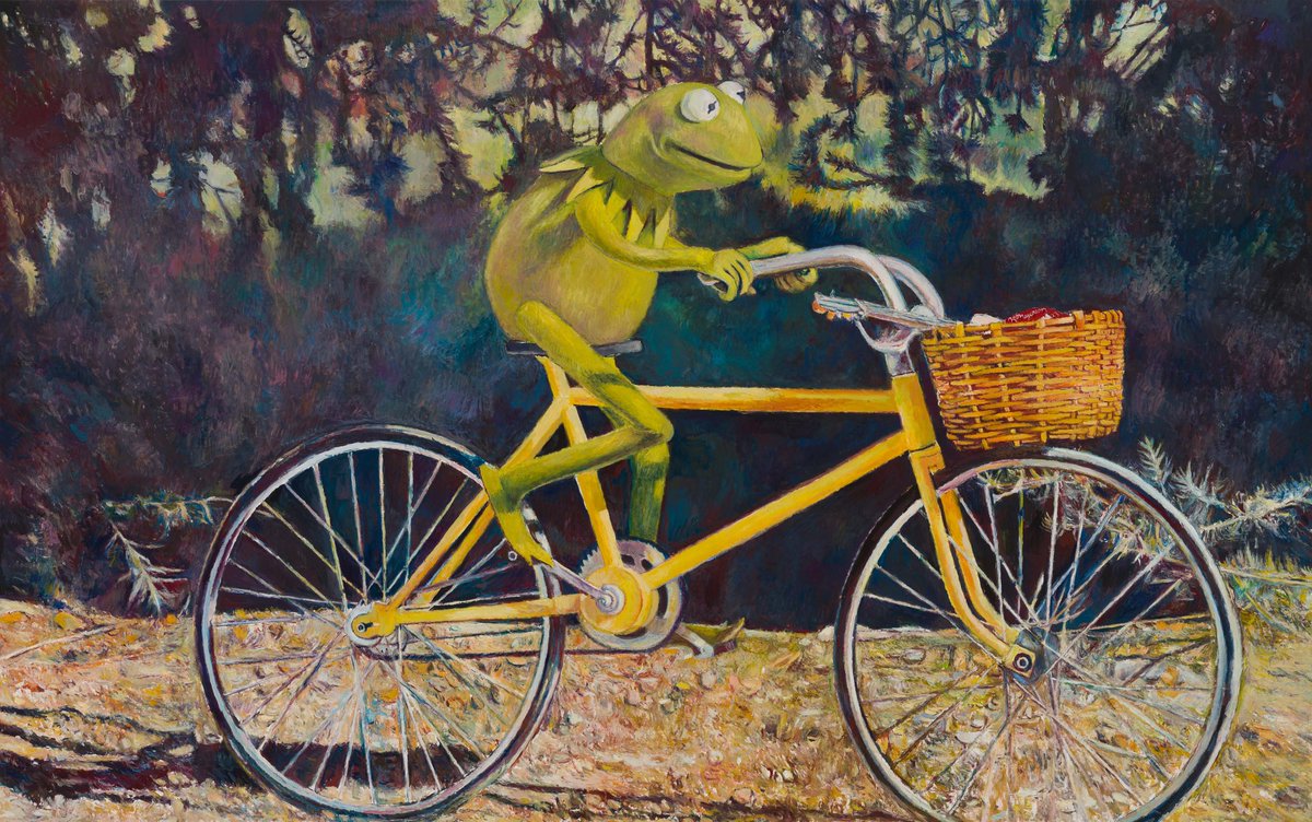 Heads up @LAZoo, Kermit is on his way from SBMA to join you for the holidays!

#MuseumGiftSwap @SoCalMuseums