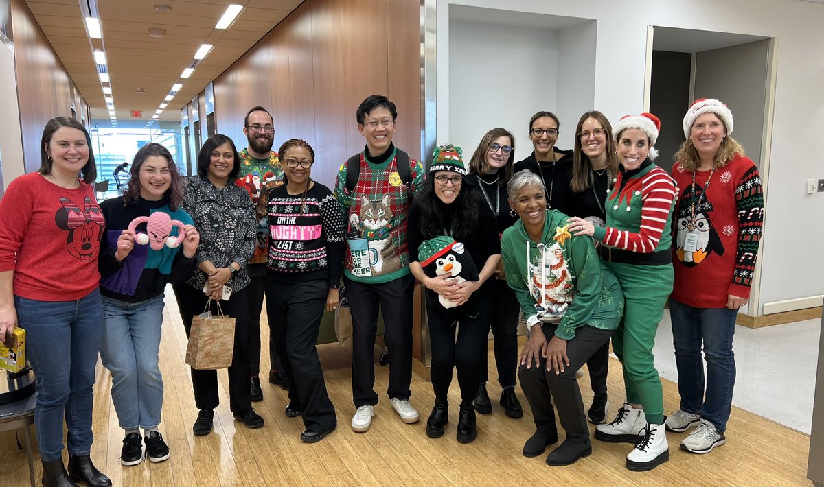 nardhygomez's tweet image. Had a blast at the #CRepHS Christmas bash! Shoutout to @WashU_OBGYN @WUSTLmed Got separated from my penguin son for a moment, but fear not, I retrieved him! Don&apos;t underestimate an immunologist studying pregnancy 😉