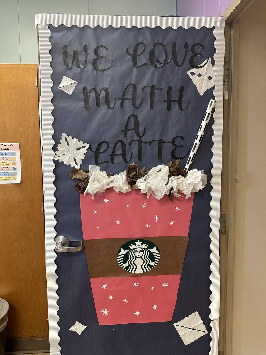 mmurray417's tweet image. My girls outdid themselves this year on my door!! #wcsdletsgo