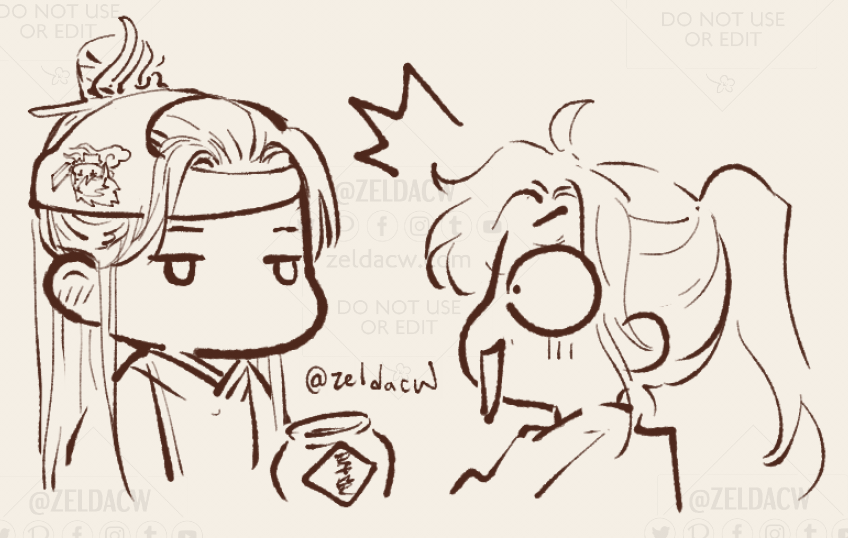 Lan clan forehead ribbon = panty ...cuz you're not supposed to let anyone touch it or remove it unless it's your fated true love. (it's an old joke I learned from the MDZS chinese fandom) (°ー°〃) #MoDaoZuShi