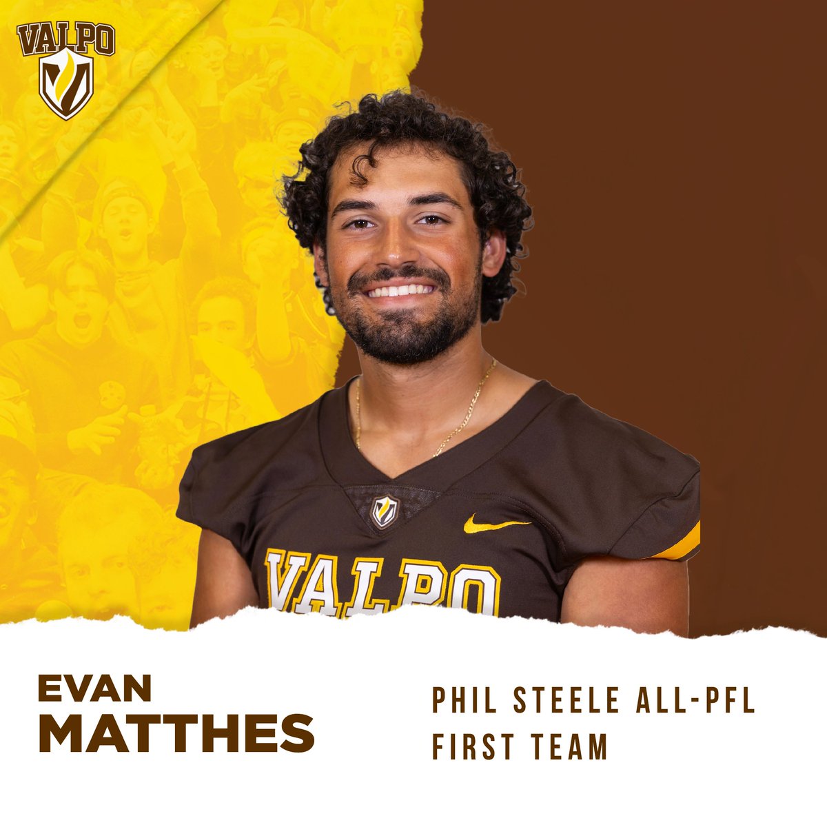 4️⃣ <a href="/valpoufootball/">Valpo Football</a> players have earned <a href="/philsteele042/">Phil Steele</a> All-PFL First Team honors❗

🏈 <a href="/Jashon_Butler1/">Jashon Butler</a>
🏈 @Evan_Matthes99
🏈 <a href="/SamHafner1/">Sam Hafner</a>
🏈 <a href="/SoloDavis10/">Solomon Davis</a>

📝➡️ valpoathletics.com/football/news/…

#GoValpo
