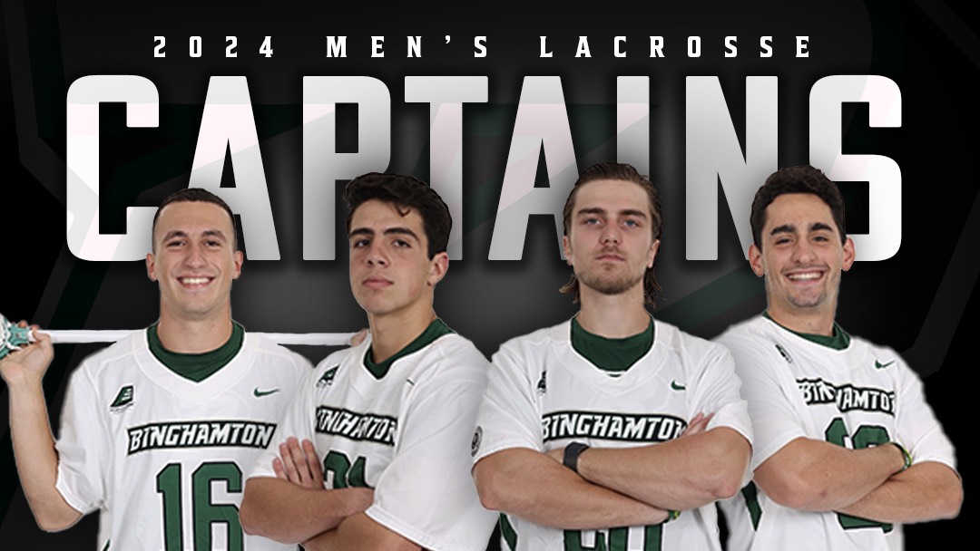 BinghamtonMLAX's tweet photo. 𝗜𝗖𝗬𝗠𝗜: We have selected our 4⃣ captains for 2024!

- Matthew Keegan
- Aaron Tebo
- Declan Ferris
- Max Napoli

📰: https://t.co/MOaRt3AbRc

Less than two months to go before the start of the season!

#ClawsOut | #ONEBinghamton https://t.co/mjTJvAu3A3