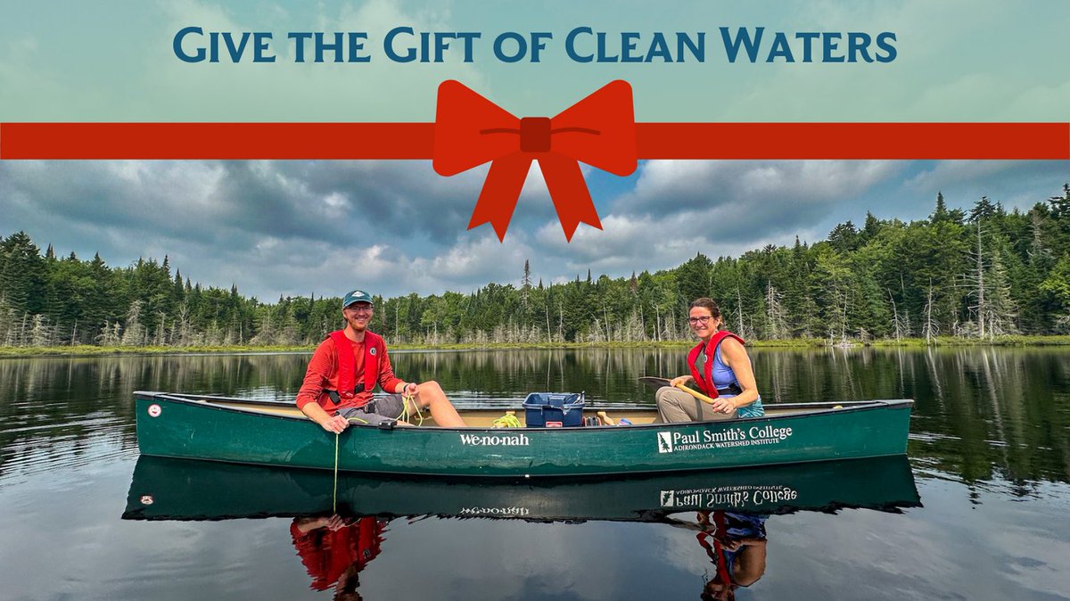 Give the gift of clean waters to the ADK this holiday season! Support our year-end appeal to establish a HAB Lab, providing essential training, equipment, and support against harmful algal blooms. Your generosity safeguards these pristine waters. Donate at adkwatershed.org/give