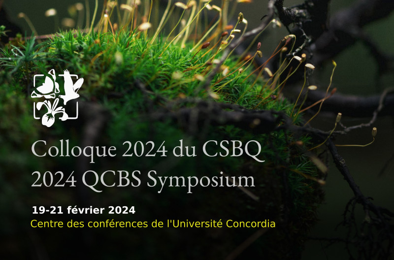 📣Registrations are now open for the 2024 QCBS Symposium, February 19-21 <a href="/Concordia/">Concordia University</a> !

February 19: workshop on circular economy and biodiversity with #RRECQ 🔁🦫🦉🌱🦋

👩‍🏫Abstract submission: January 7
💲 Rates increase: February 5  

qcbs.ca/symposium