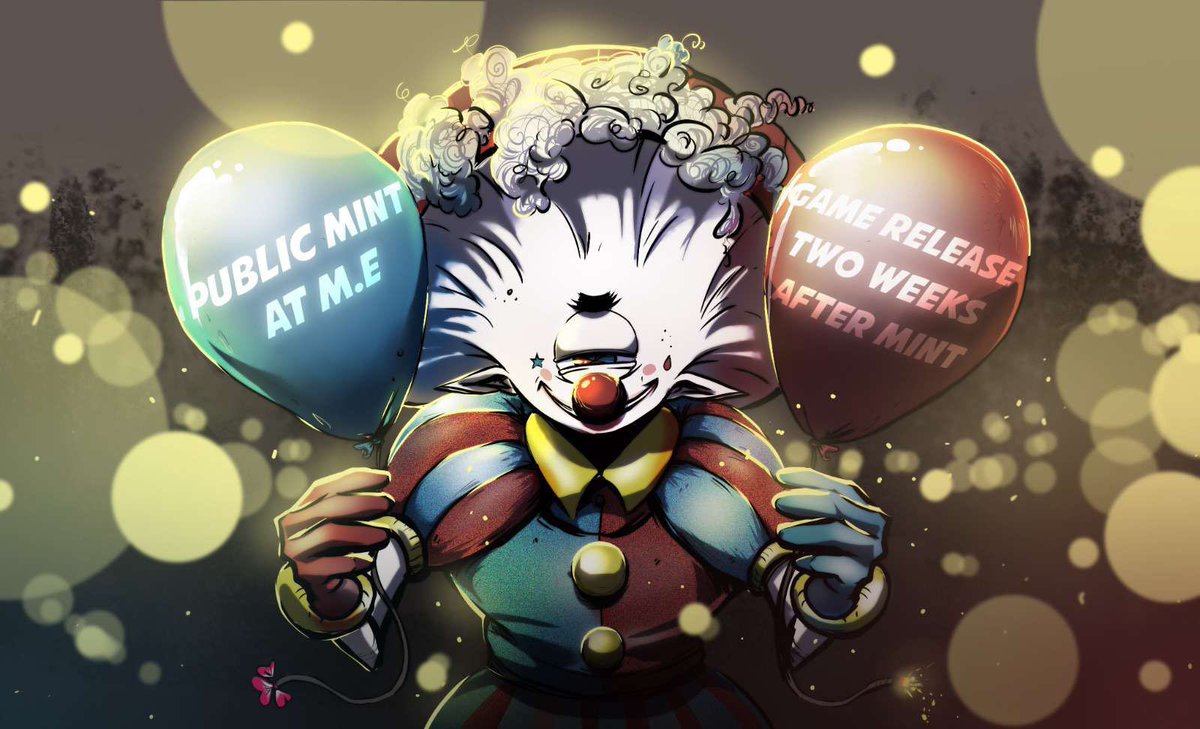 🎮 Bad news: Game arrives within 2 weeks after mint.
🎉 Good news: Public mint at ME!

📢 PS: WL holders, Discord updates this weekend is key!