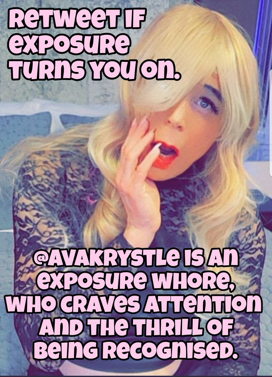MilfAliLee's tweet photo. Retweet if this is also you. Do retweets make you horny.
@avakrystle69 
@house4sissy 
@18SterlingTS 
@pic_poster 
#sissy https://t.co/5eWqDNktbi