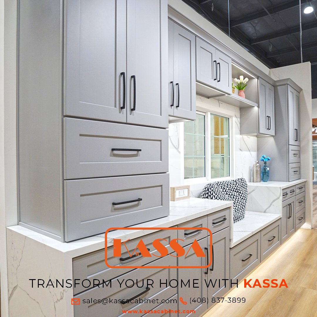 Tailor your cabinets to fit your space perfectly. We offer customization options to meet your unique requirements.✨

Got questions or need more information?
📞 Call us at (408) 837-3899

#kitchencabinets #kitchencabinetry #DiscoverKASSA #KASSA #kassacabinetry #california