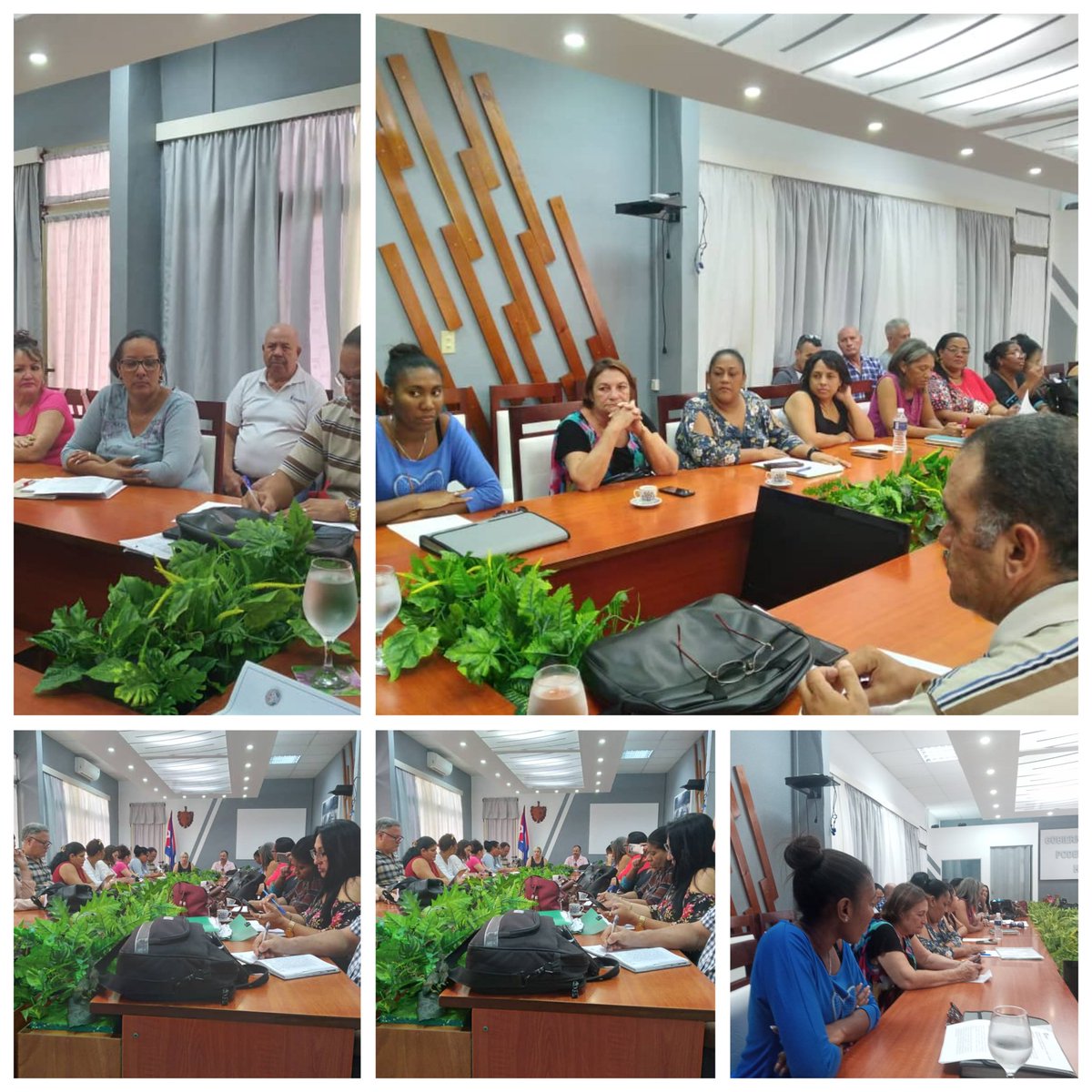 YunierBatista2's tweet photo. Se realizó el resumen del control Ministerial del MINCIN a la Provincia de Holguin. Se razonó en las reservas existentes para seguir avanzando en el perfeccionamiento del sector. Se puede hacer  más.#Holguinsi https://t.co/AzYztPYXTZ