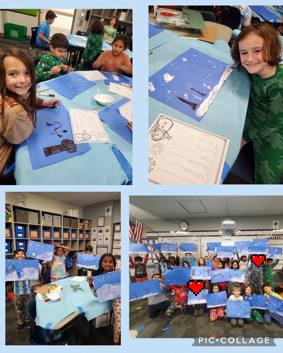 Had fun today writing an acrostic winter poem and creating a winter scene with "real" snow!
<a href="/MarionMavericks/">Marion Mavericks</a>