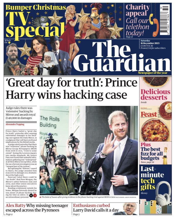 UK frontpage worth sharing #PrinceHarry #PrinceHarryVsMGN