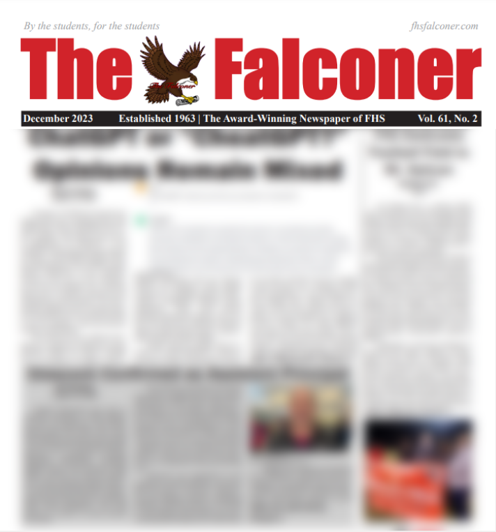 COMING SOON!!! The December newspaper will be distributed TUESDAY during AE/third block. But we can't show you yet!