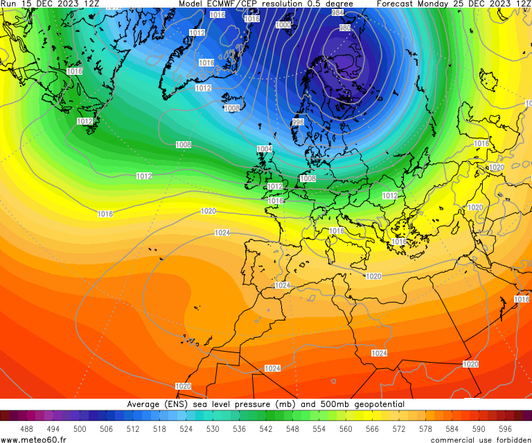 Relevés météo quotidiens de Cherbourg Maupertus Météo60