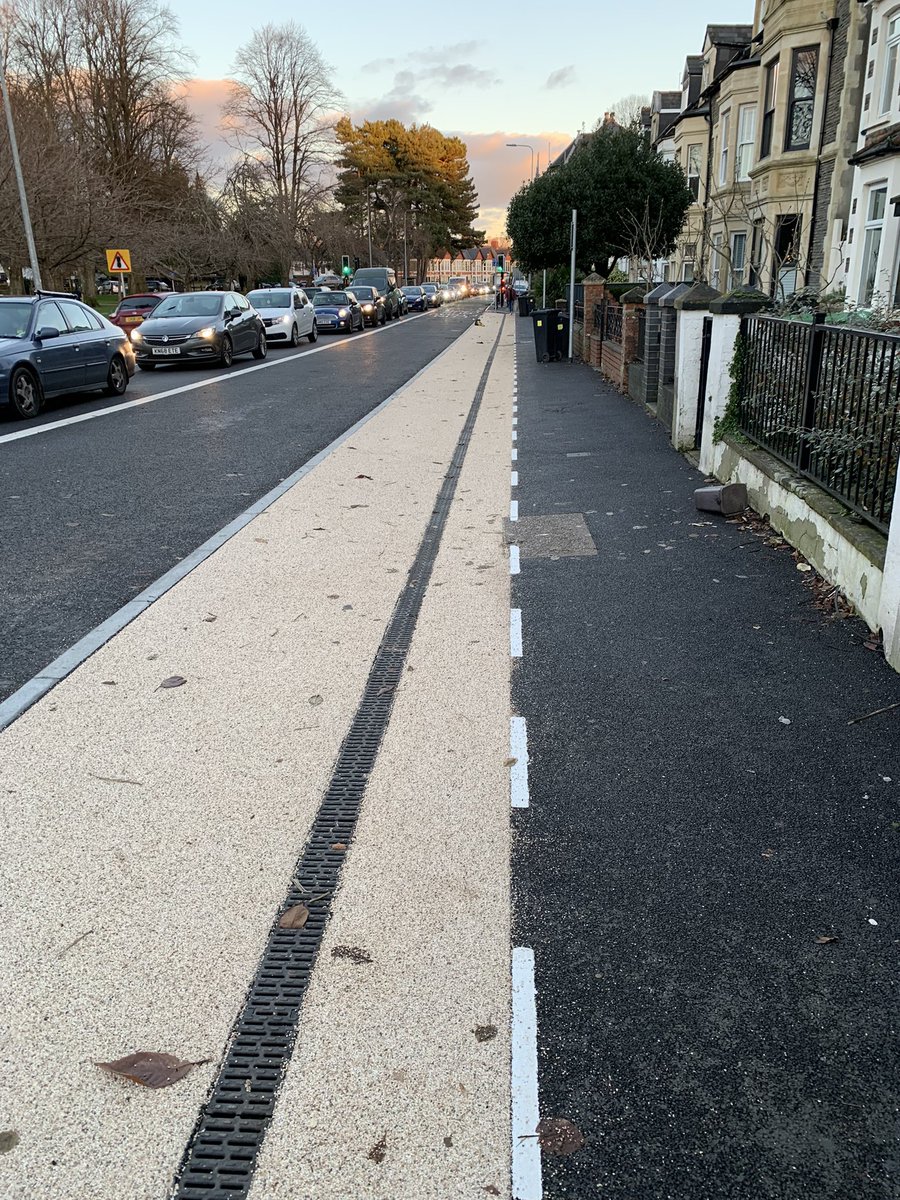 This whole penhill road saga is just bonkers. With very little perceivable benefit. Pedestrians have been literally marginalised. Absolute shambles and waste of money that could really help people who need it. <a href="/cardiffcouncil/">Cardiff Council</a>