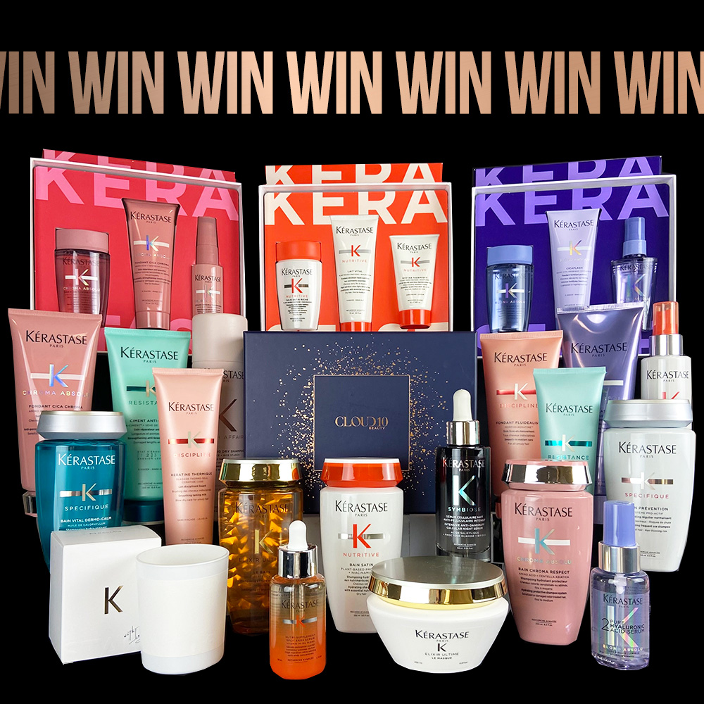 🌟WIN a MEGA bundle of Kérastase Professional Haircare Products 🌟 

 ✨️Like this post
 ✨️Tag a friend (1 tag = 1 entry)
 ✨️Make sure you're following <a href="/cloud10beauty/">Cloud 10 Beauty</a> (we will be checkin' 😉)

Enter as many times as you wish! Best of luck beauts 🏆️

T&amp;C's Apply ❤️
