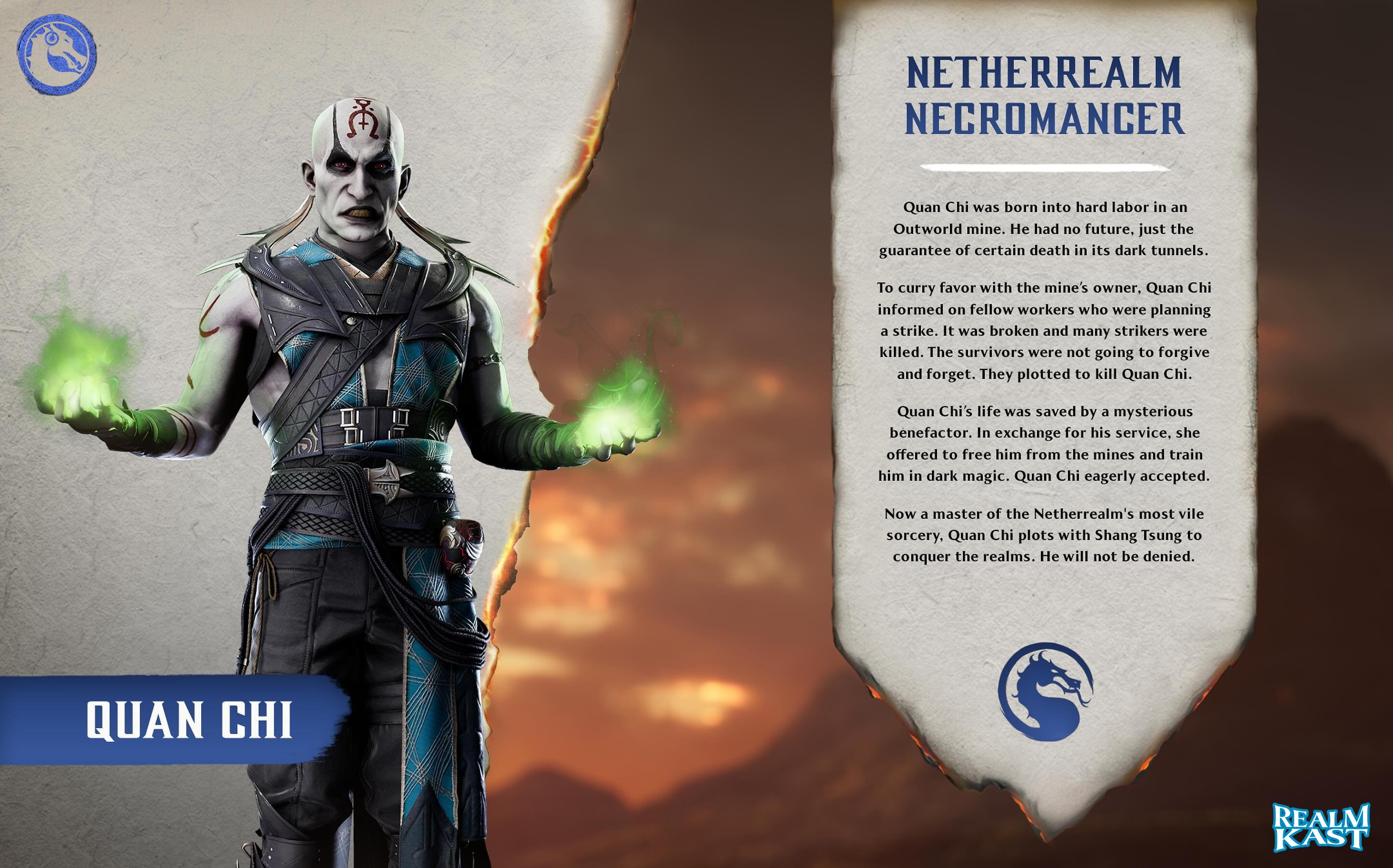 The Realm Kast: Mortal Kombat Online on X: Baraka was once a respected  Outworld merchant. But that life ended in an instant when he contracted the  dreaded Tarkat plague. Incurable, contagious, and