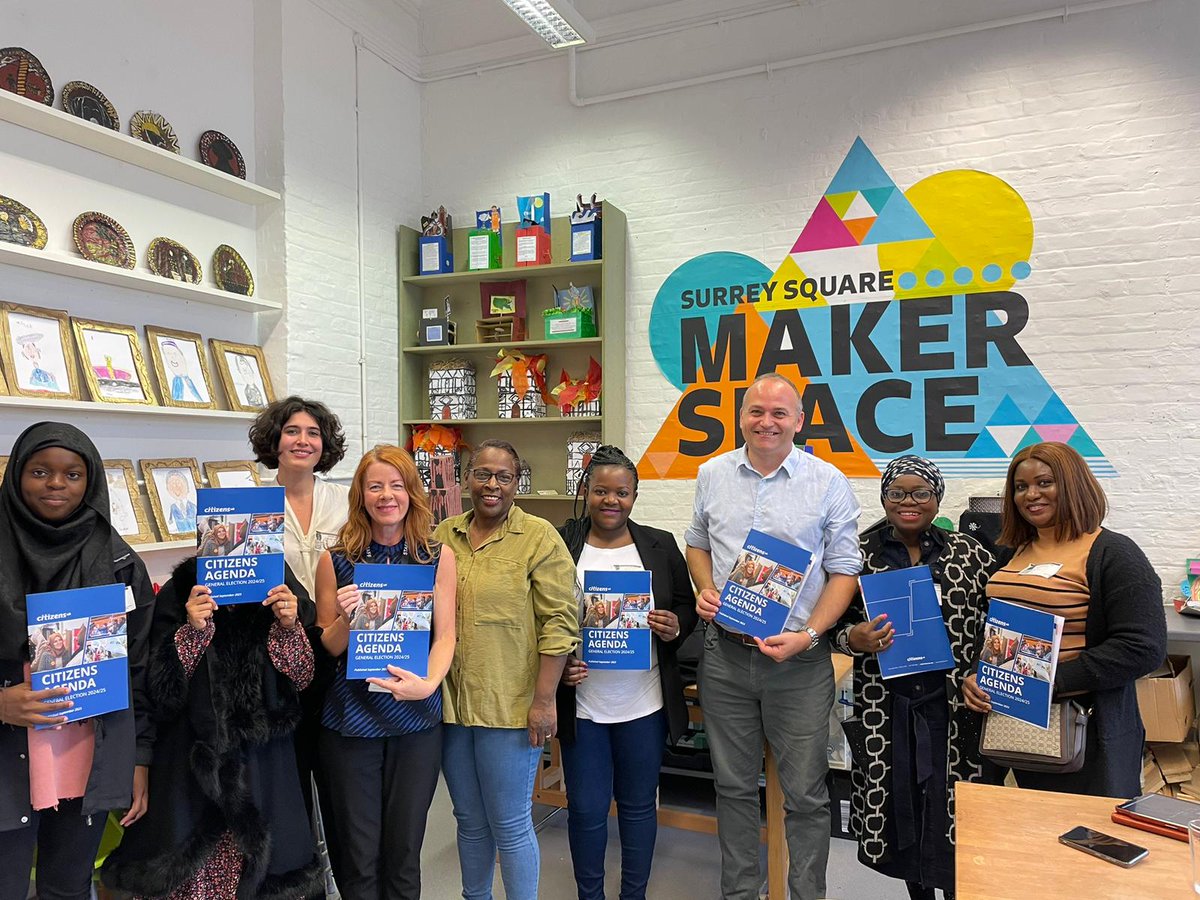 💪🏿 September 2023 - Parents &amp; children came together to celebrate the end of @PACTSouthwark's Mindful Mamas project and launch new opportunities. We also launched our #CitizensAgenda, with Citizens alliances taking action across the UK ahead of the next General Election.