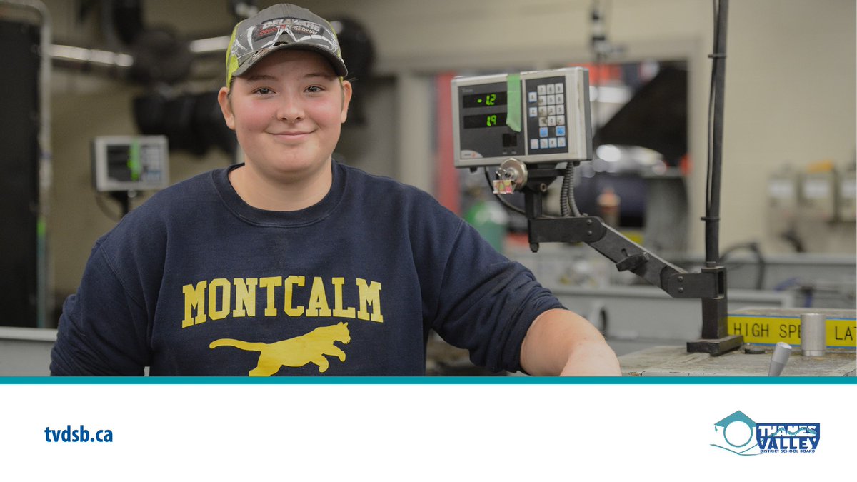 Did you know Montcalm hosts the only Aviation Program in #TVDSB &amp; is 1 of 6 schools to host the Technology Emphasis program? Montcalm is a vibrant &amp; dynamic school with many programs to inspire our students in both their academic &amp; personal growth. There’s #MoreatMontcalm!