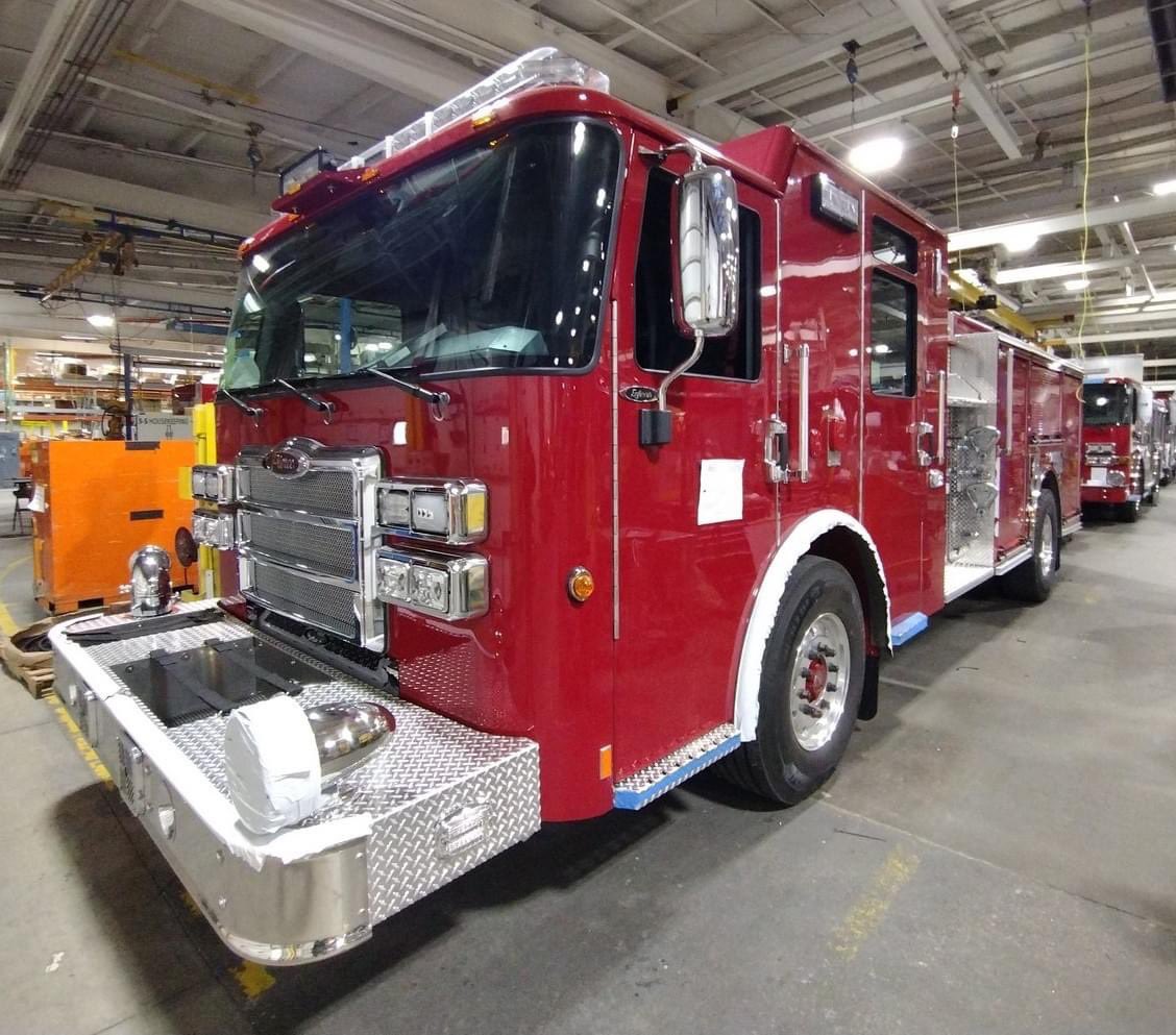 New E382 has passed final inspection and will be delivered by the end of the year! Staff will then move forward to mount equipment and place the engine in-service by January. Thank you to our engine crew for their hard work &amp; partnership with Pierce. #newengine  #westfieldindiana