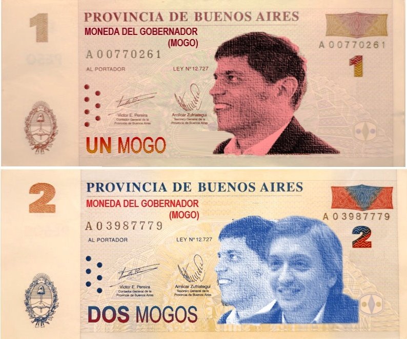 Trumperizar's tweet photo. Muy buenas las monedas de Kicillof https://t.co/MCXZPWtX6P