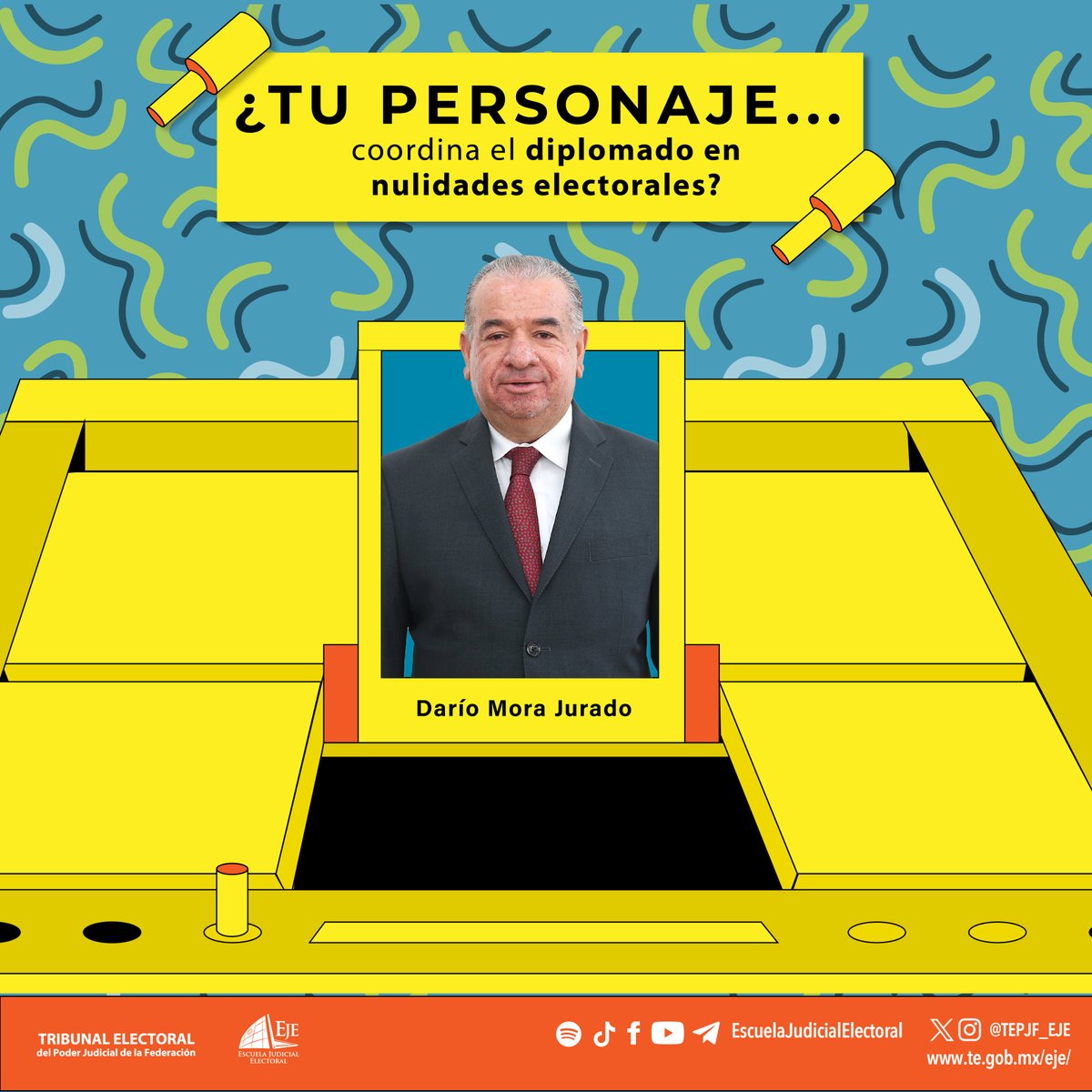 Escuela Judicial Electoral tweet media