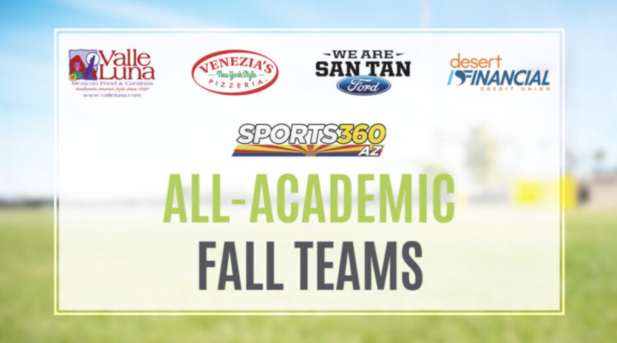 ‼️ @Sports360AZ’s All-Academic Fall Teams are OUT NOW ‼️ Thank you to everyone who sent in nominations so we could recognize student-athletes across Arizona 🙏 VIEW HERE: sports360az.com/2023-sports360…