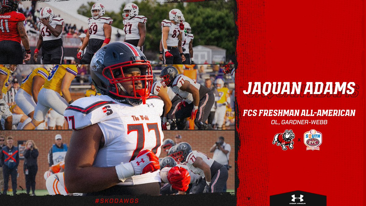 👏Congratulations to JaQuan Adams on being named to 2023 Phil Steele FCS Freshman All-American Team🏈 #SkoDawgs🦴 #BornToRun🐾